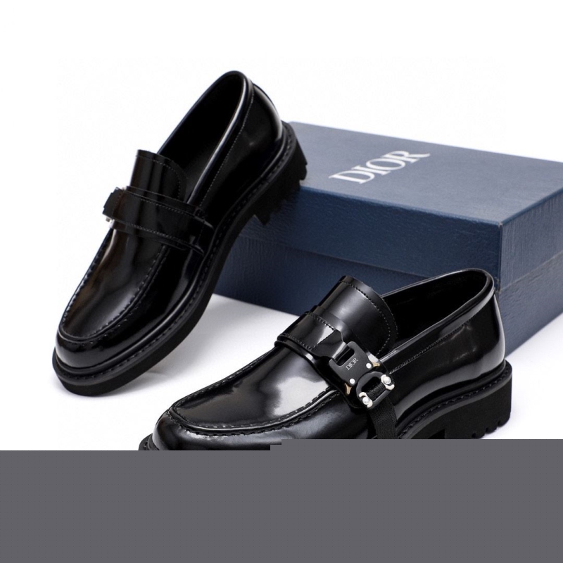 ch**an D*or leather shoes
